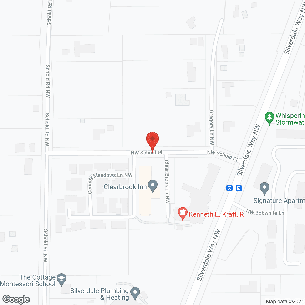 Clearbrook Inn in google map
