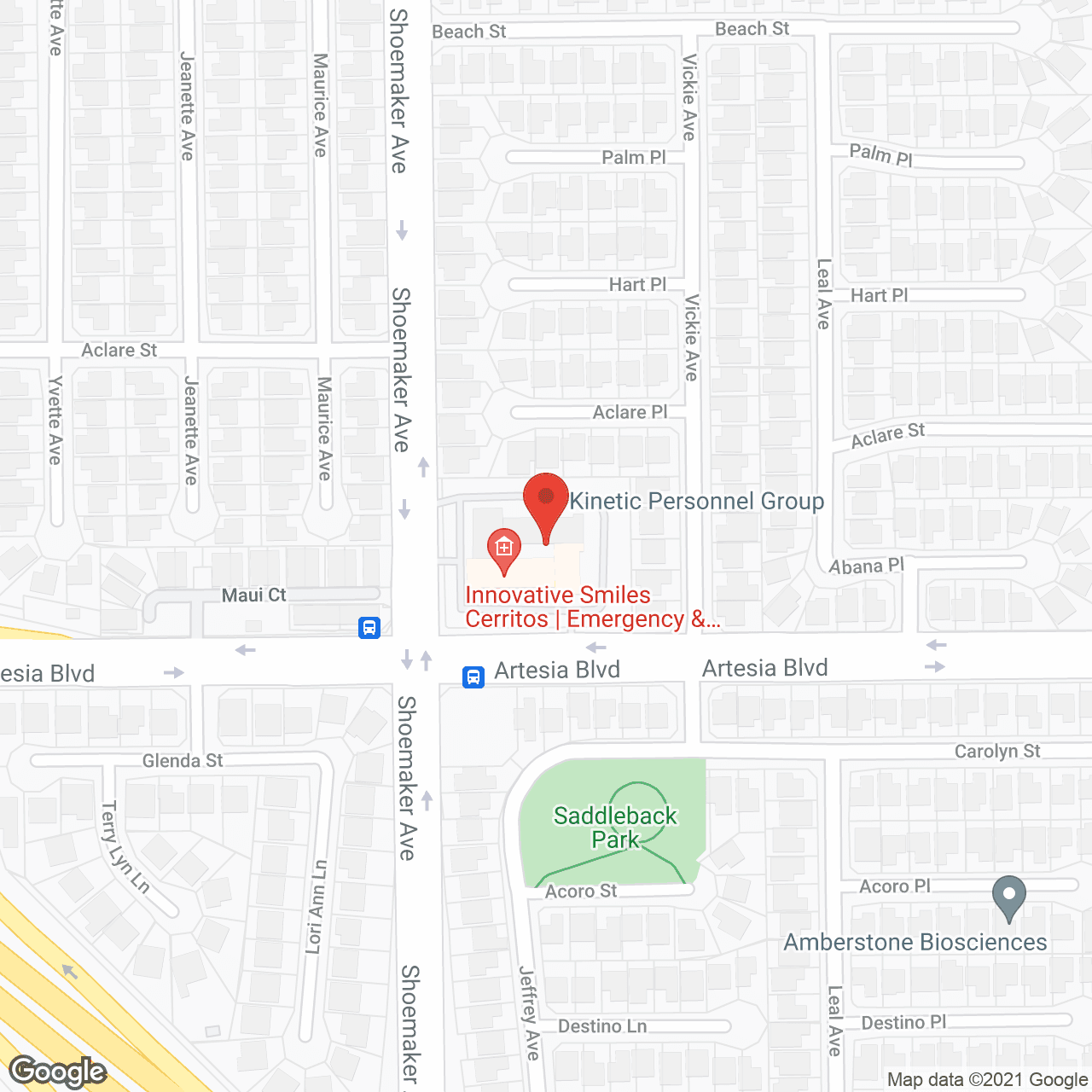 1 Saint - La Palma, CA in google map
