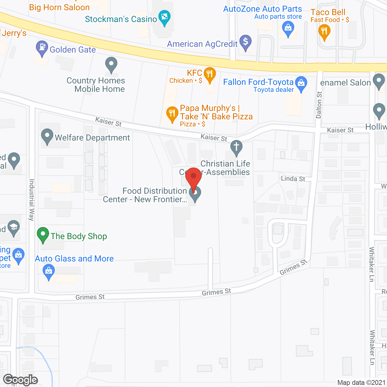 Silver Rose Assisted Living in google map