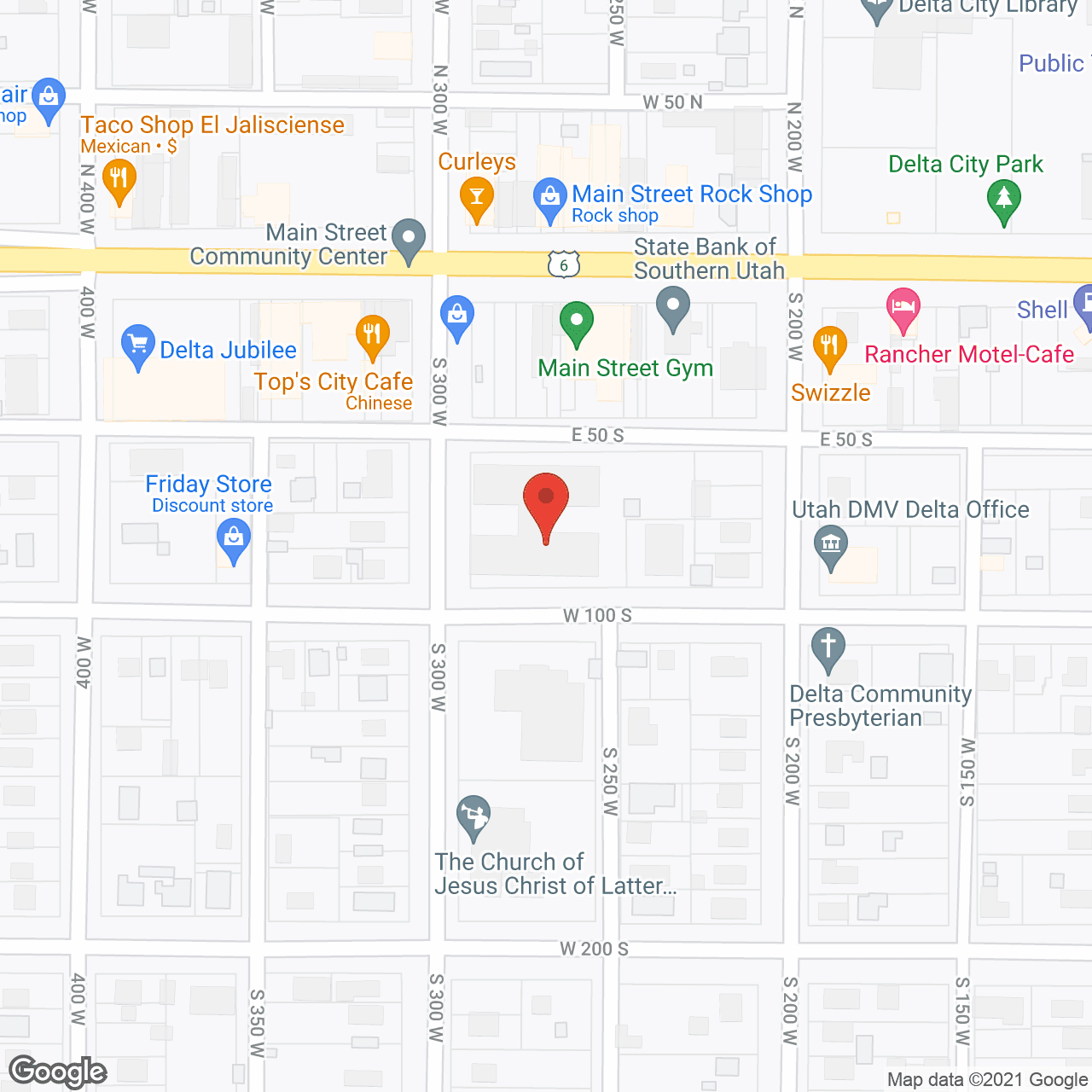 Delta Sands Apartments in google map