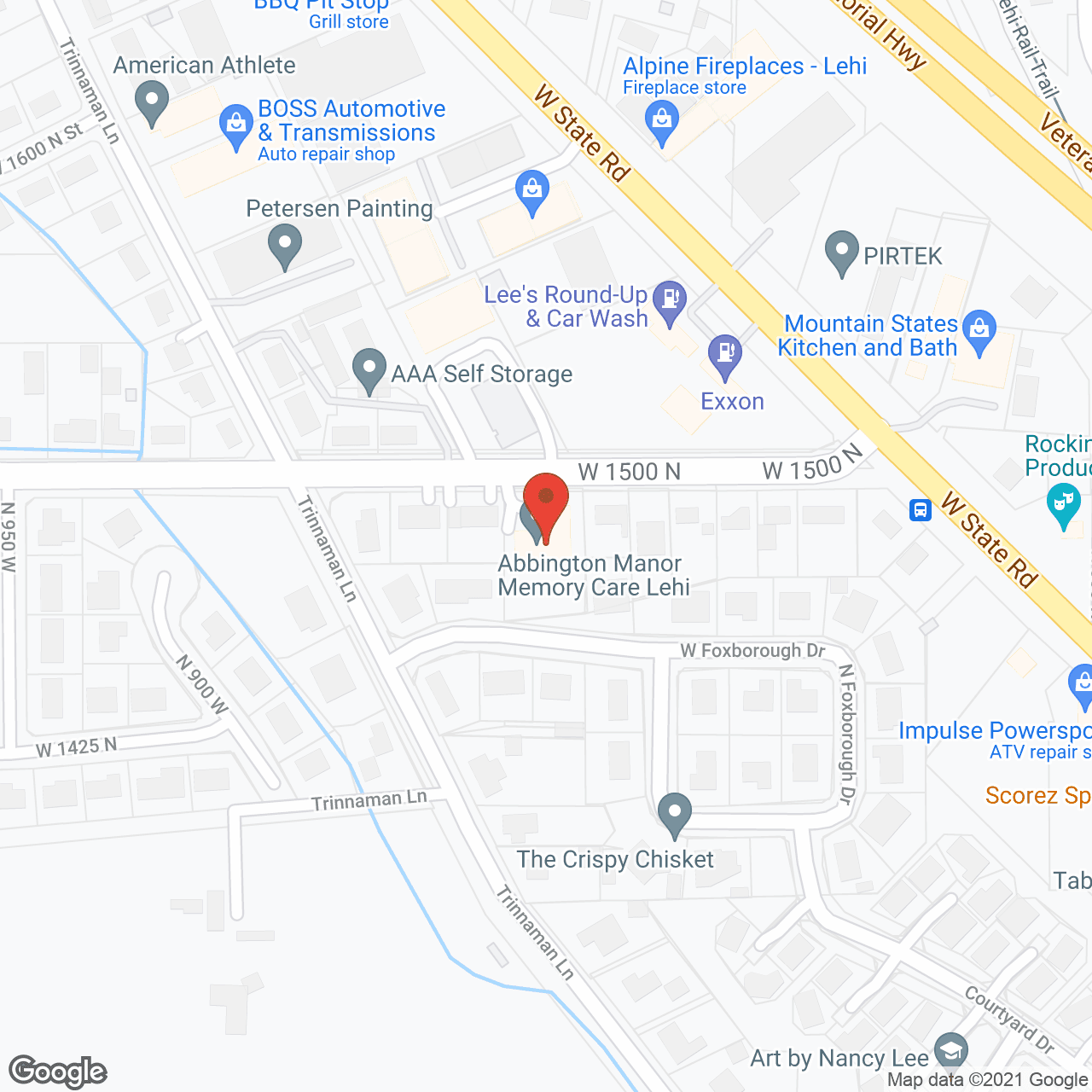 Greenwood Assisted Living in google map