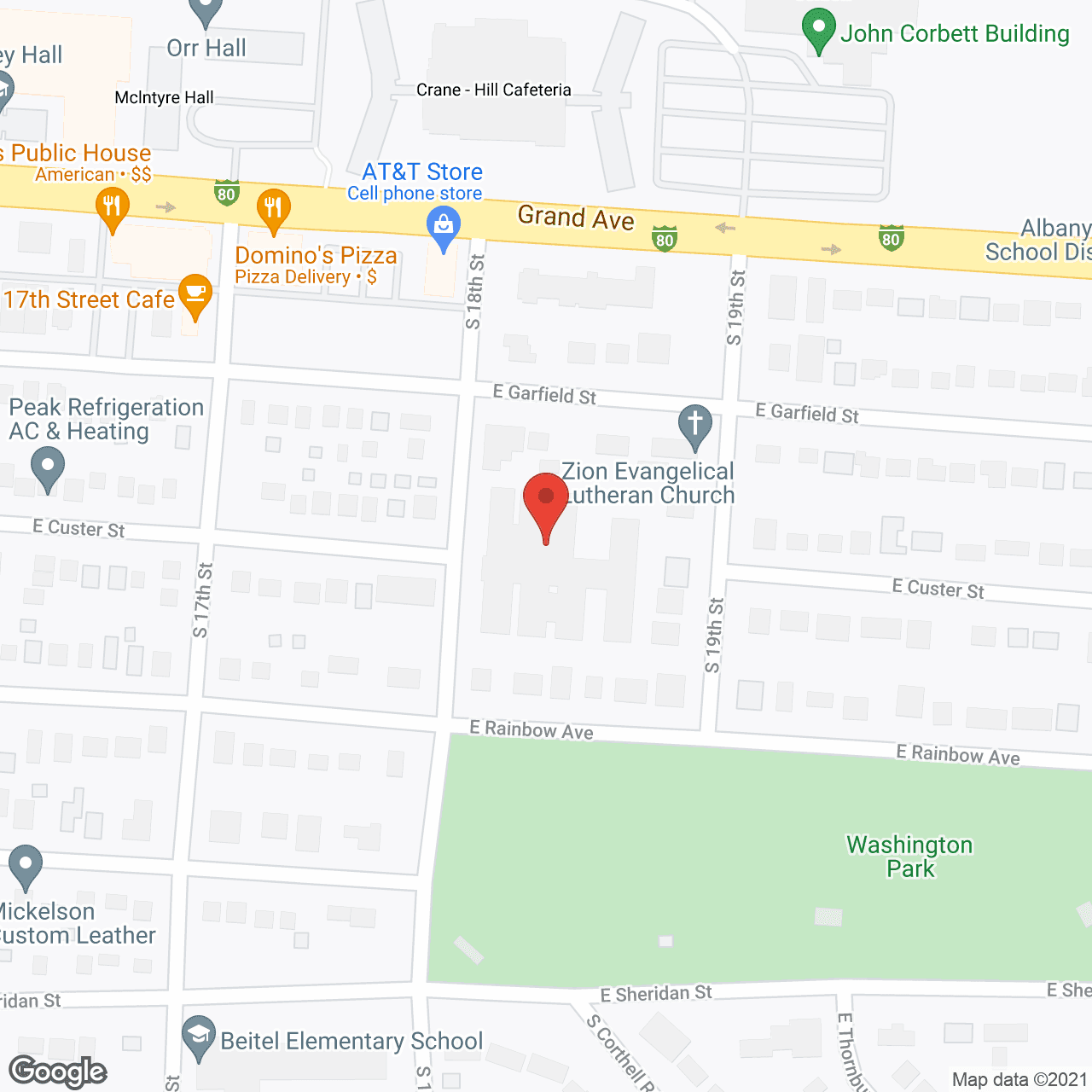 Community Care in google map