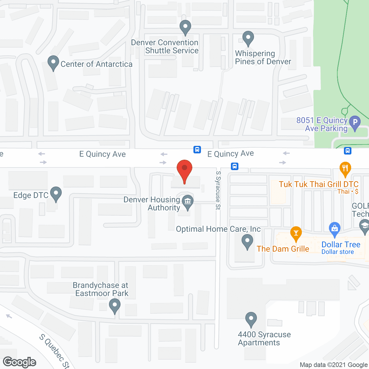 Syracuse Plaza in google map