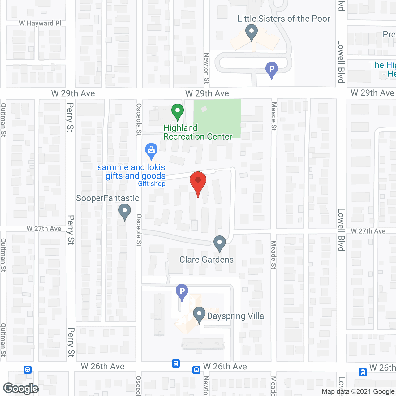 Francis Heights Apartments Inc in google map