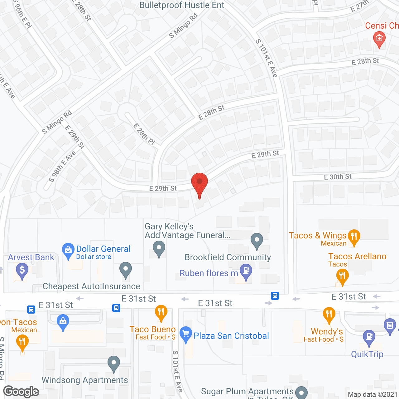 Angel House Residential Assist in google map