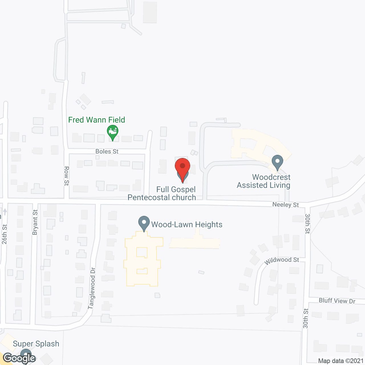 Wood-Lawn Inc Nursing Home in google map