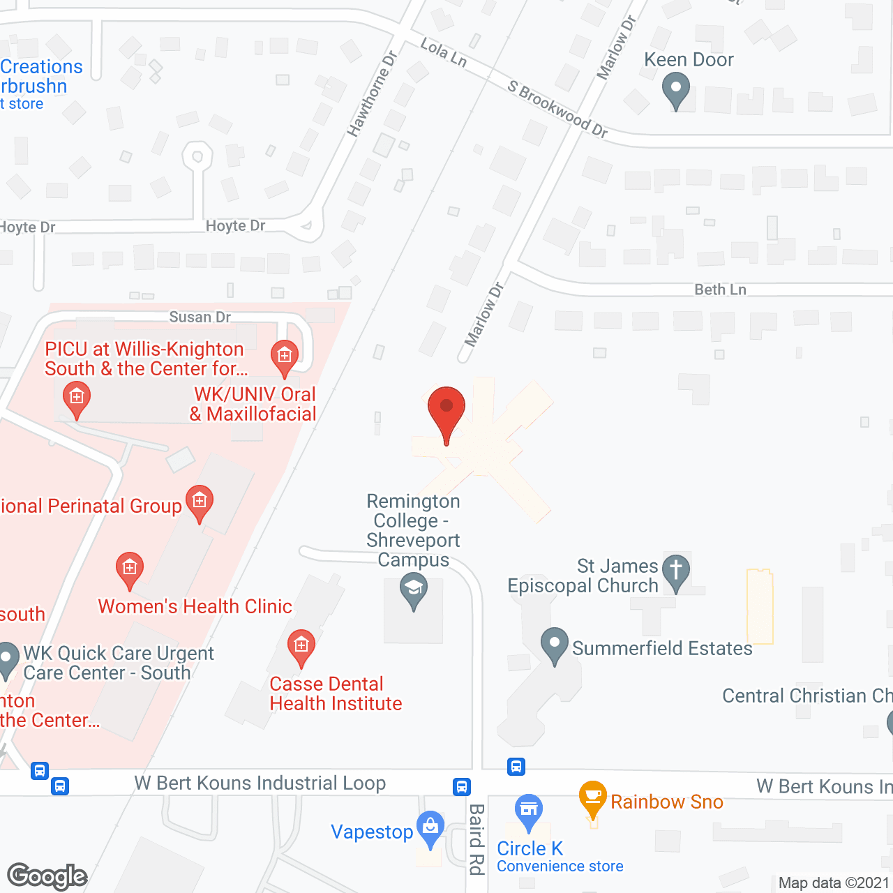 Landmark in google map