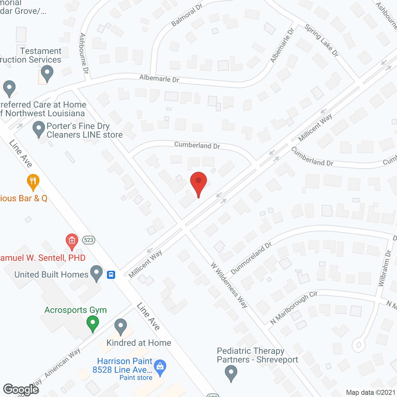 The Gables at Spring Lake Assisted Living in google map