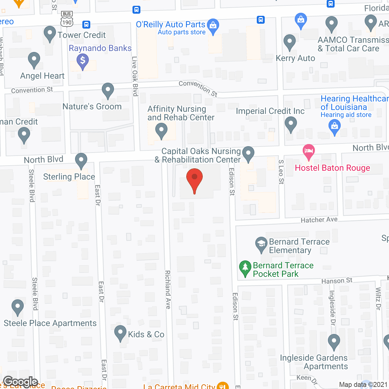 Magnolia Place Rehab & Care in google map