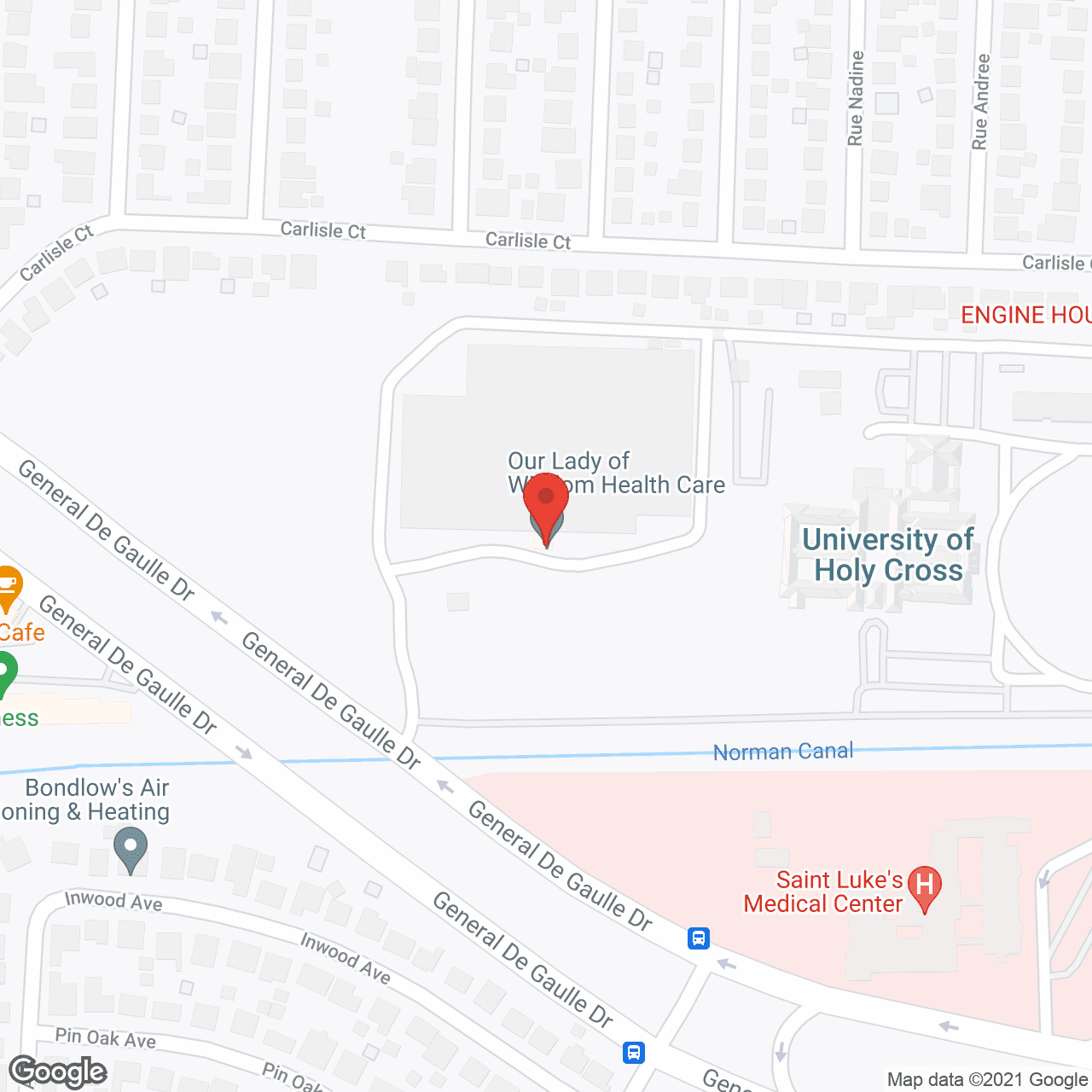 Our Lady of Wisdom Health Care in google map