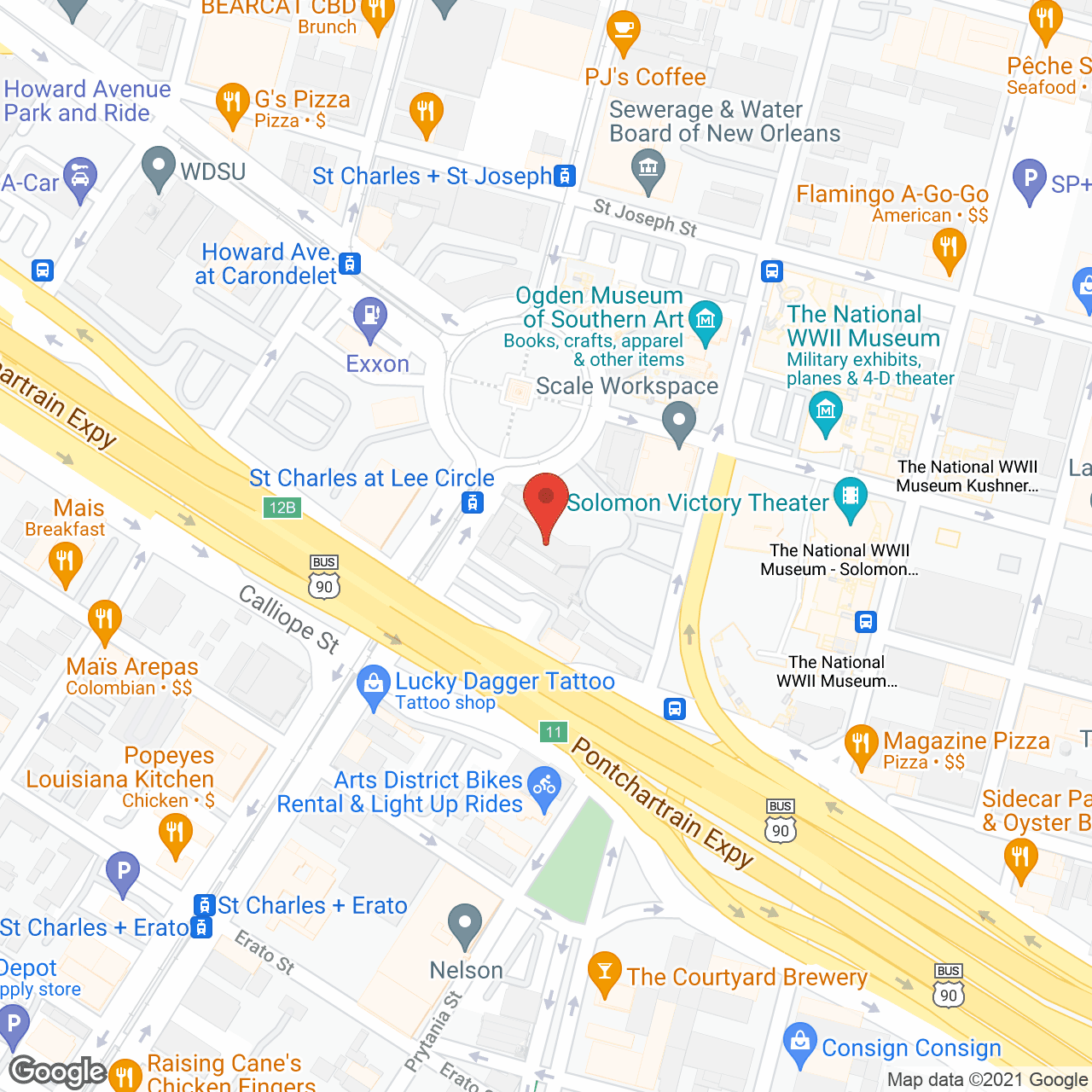 Tivoli Place Apartments in google map