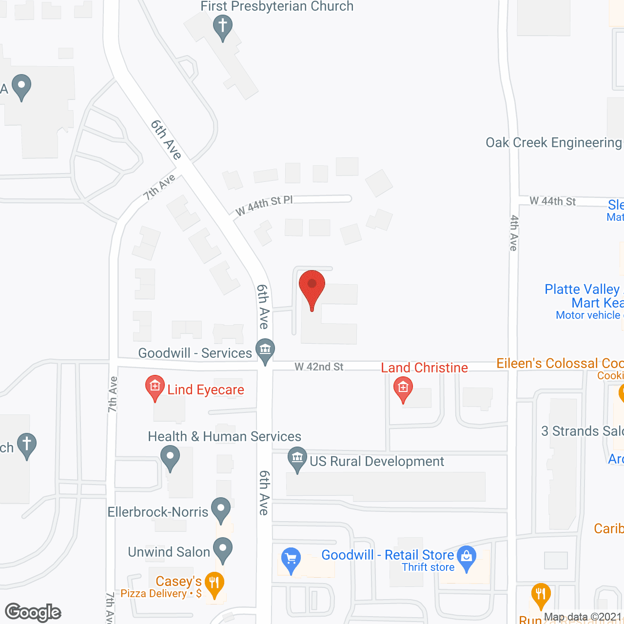 Midwest Homestead Of Kearney in google map