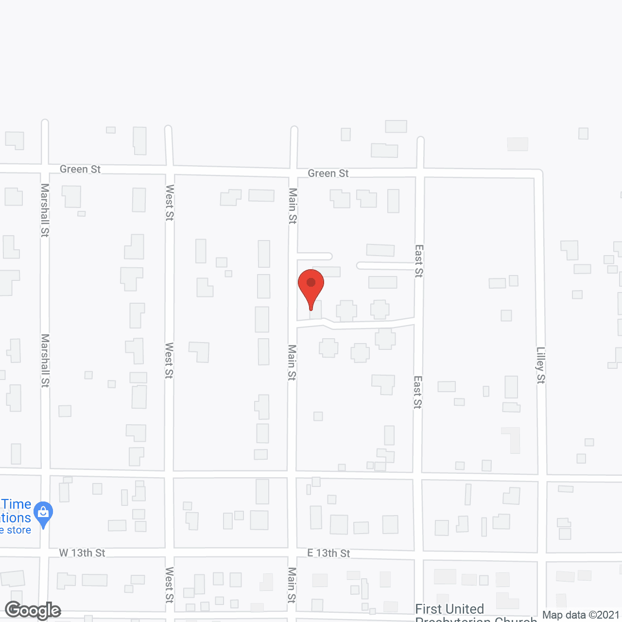 Wood River Housing Authority in google map