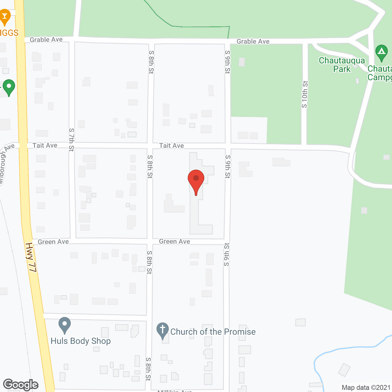 Beatrice Community Hospital in google map