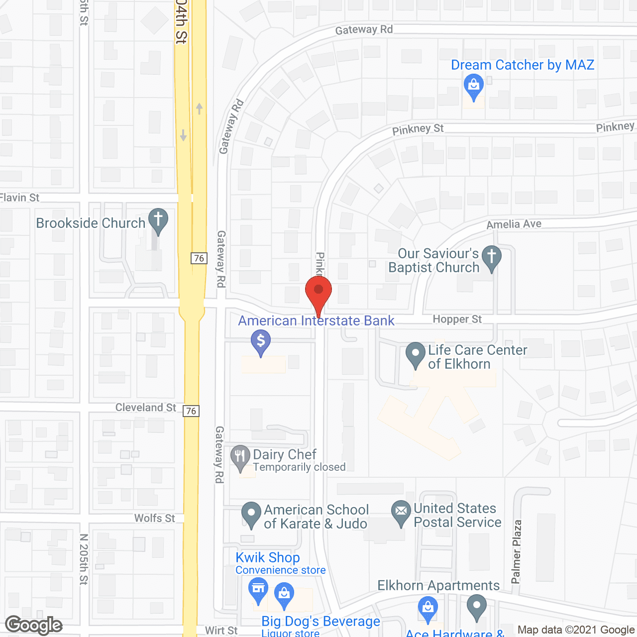 Life Care Center of Elkhorn in google map