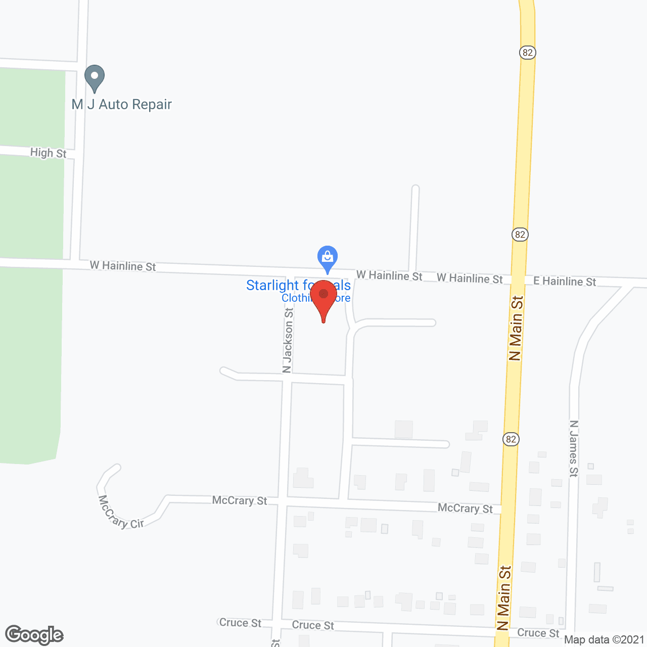 El Dorado Springs Residential Care in google map