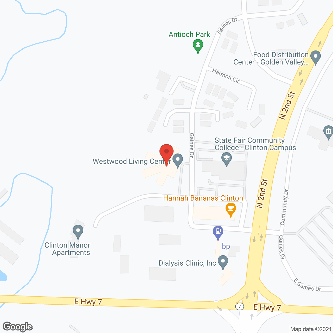 Golden LivingCenter - Westwood in google map