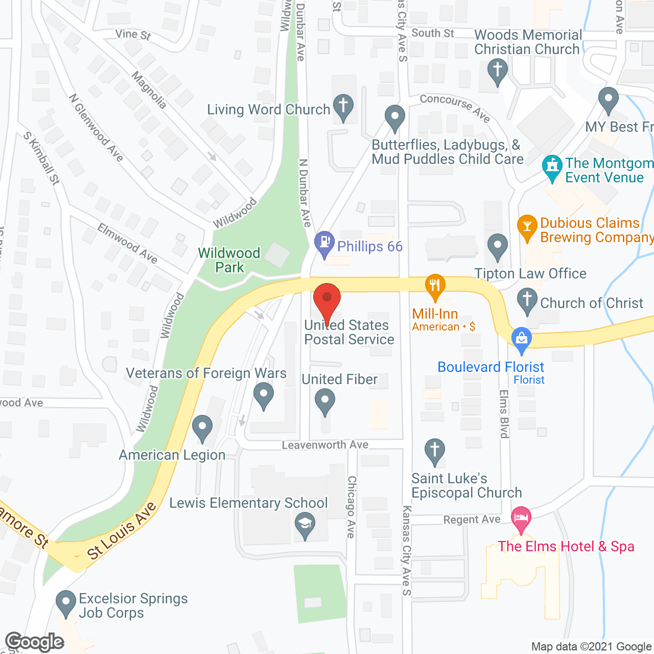 Saratoga Manor in google map