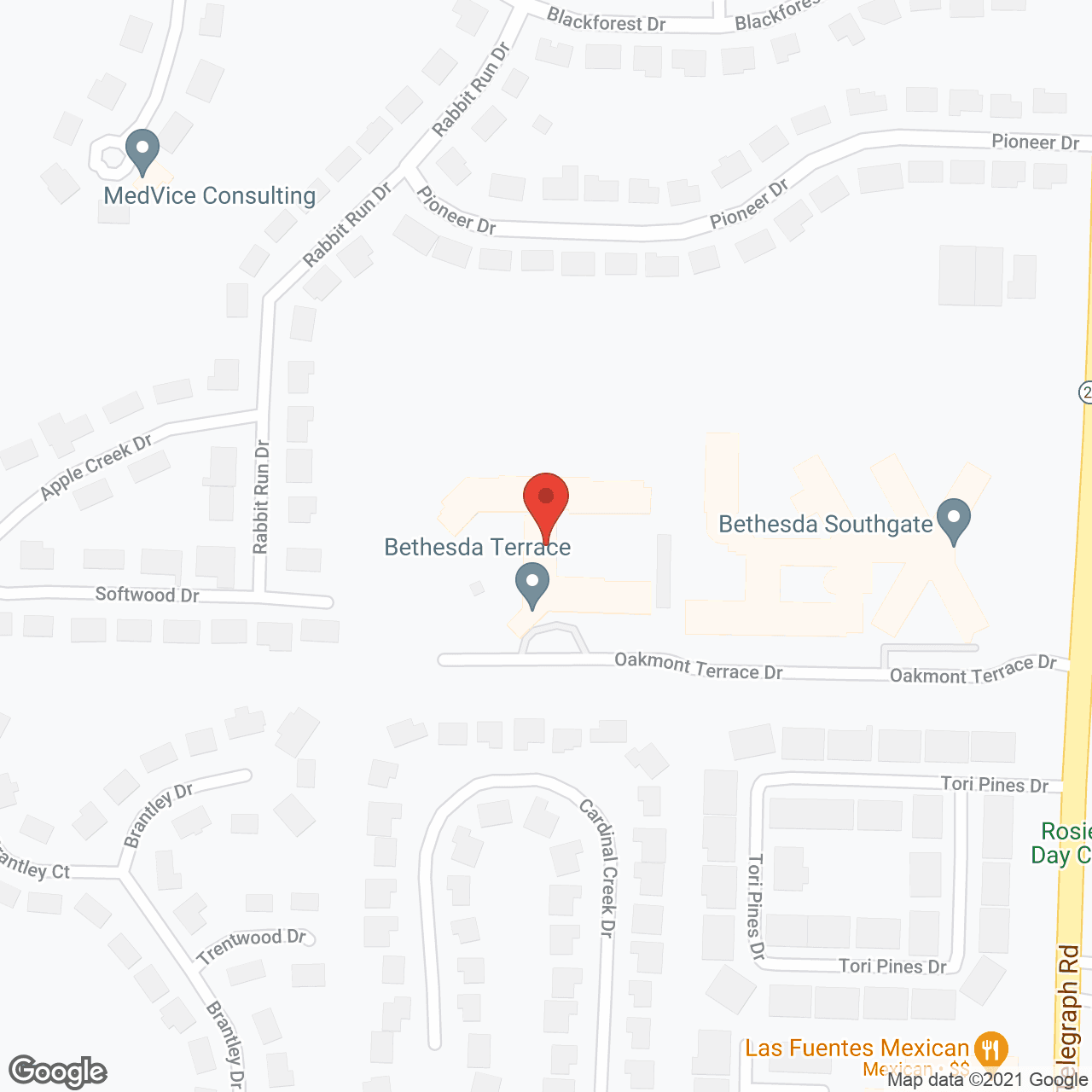 Bethesda Terrace in google map