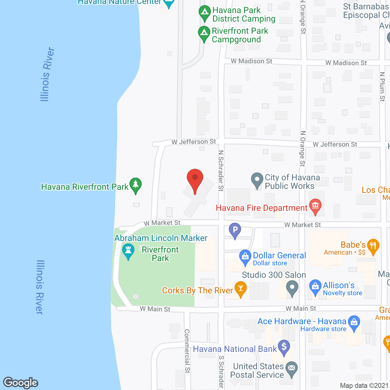 Riverview Estates in google map