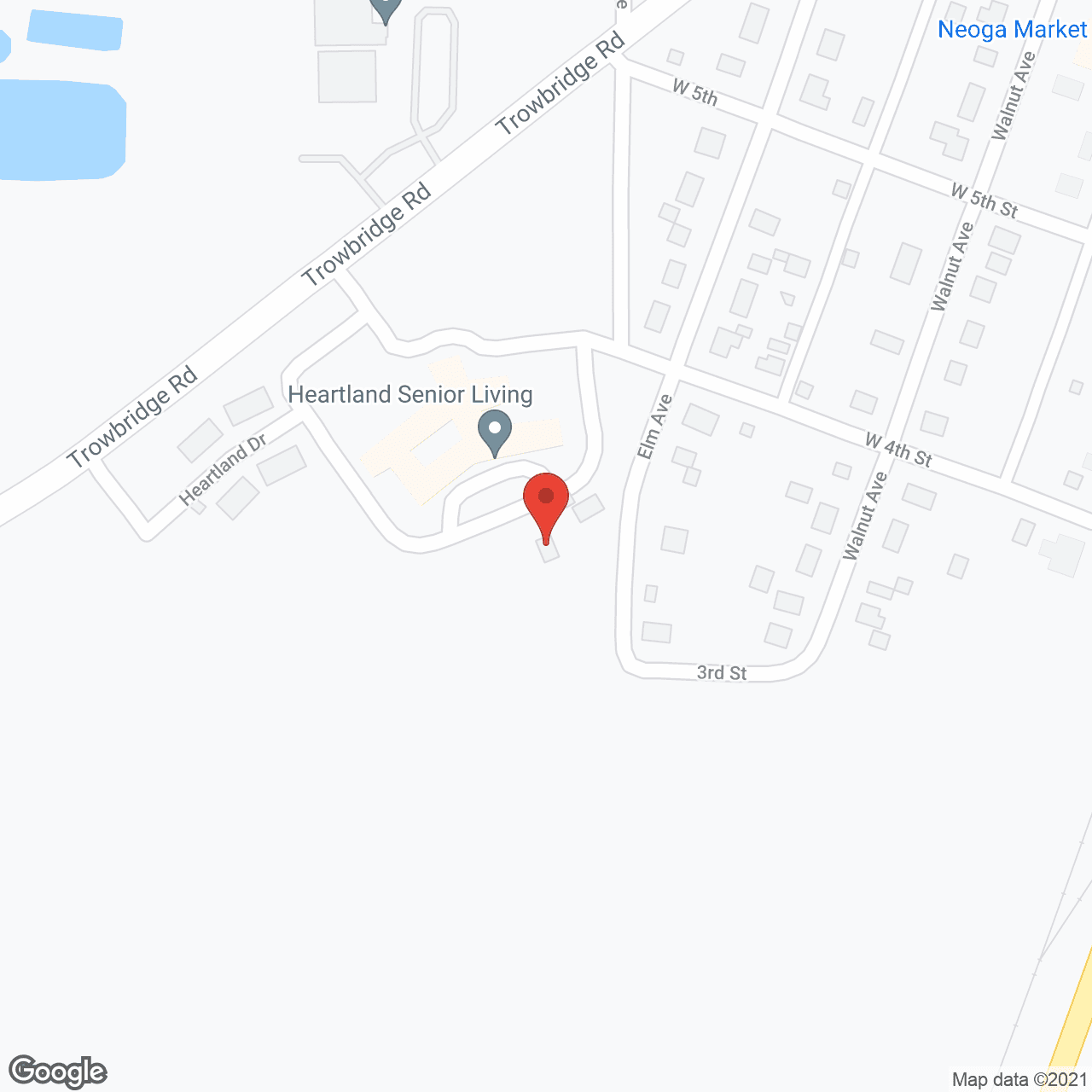 Heartland Christian Village in google map