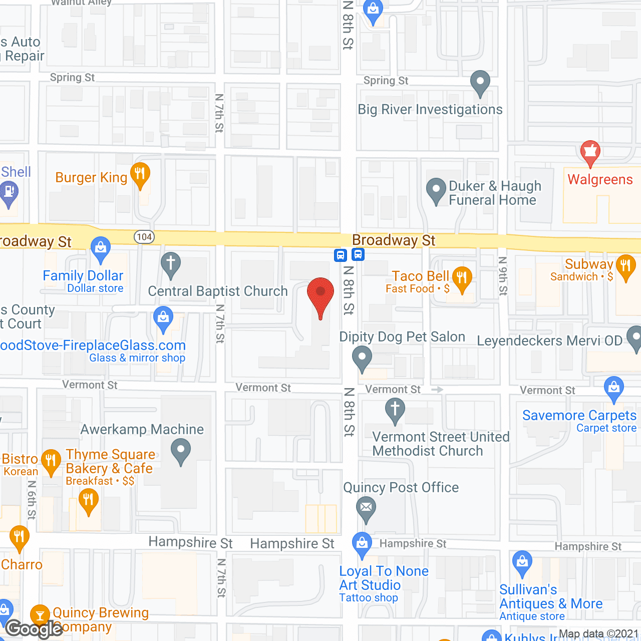 Good Shepherd Apartments in google map