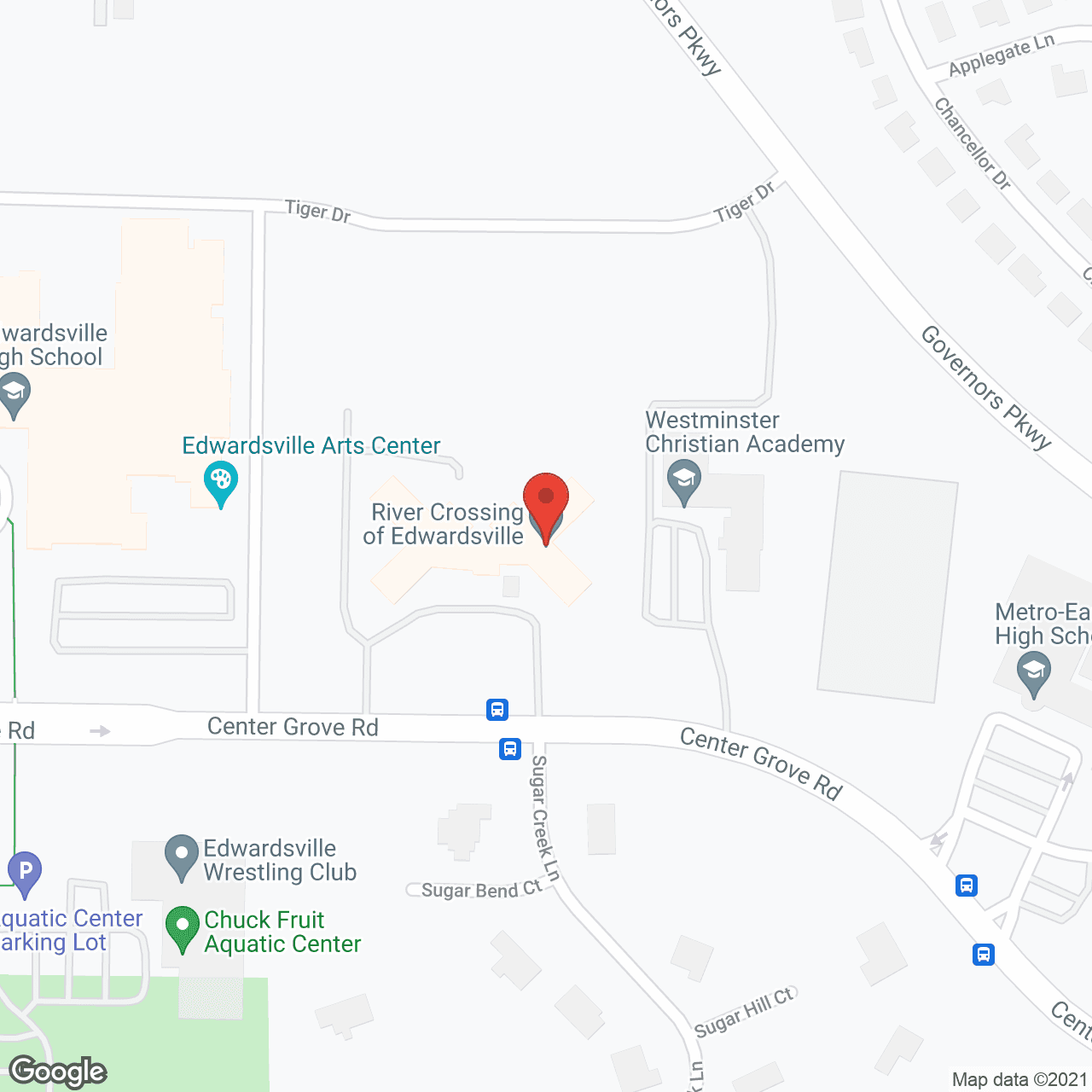 La Bella of Edwardsville in google map