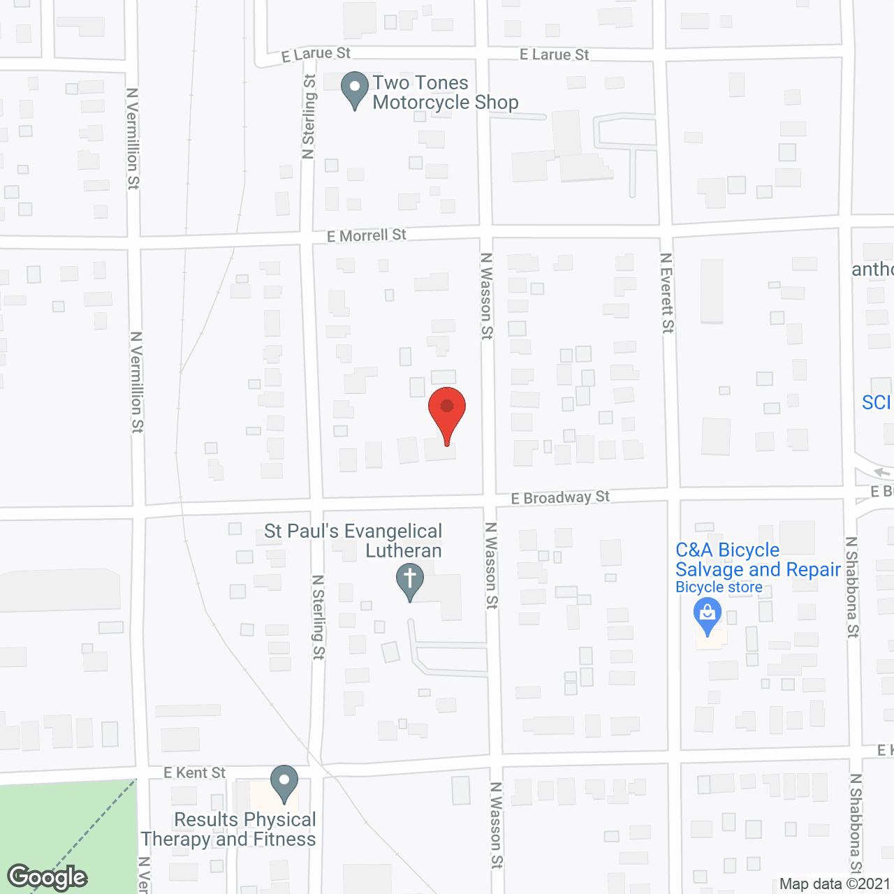 Rose's Senior Care in google map