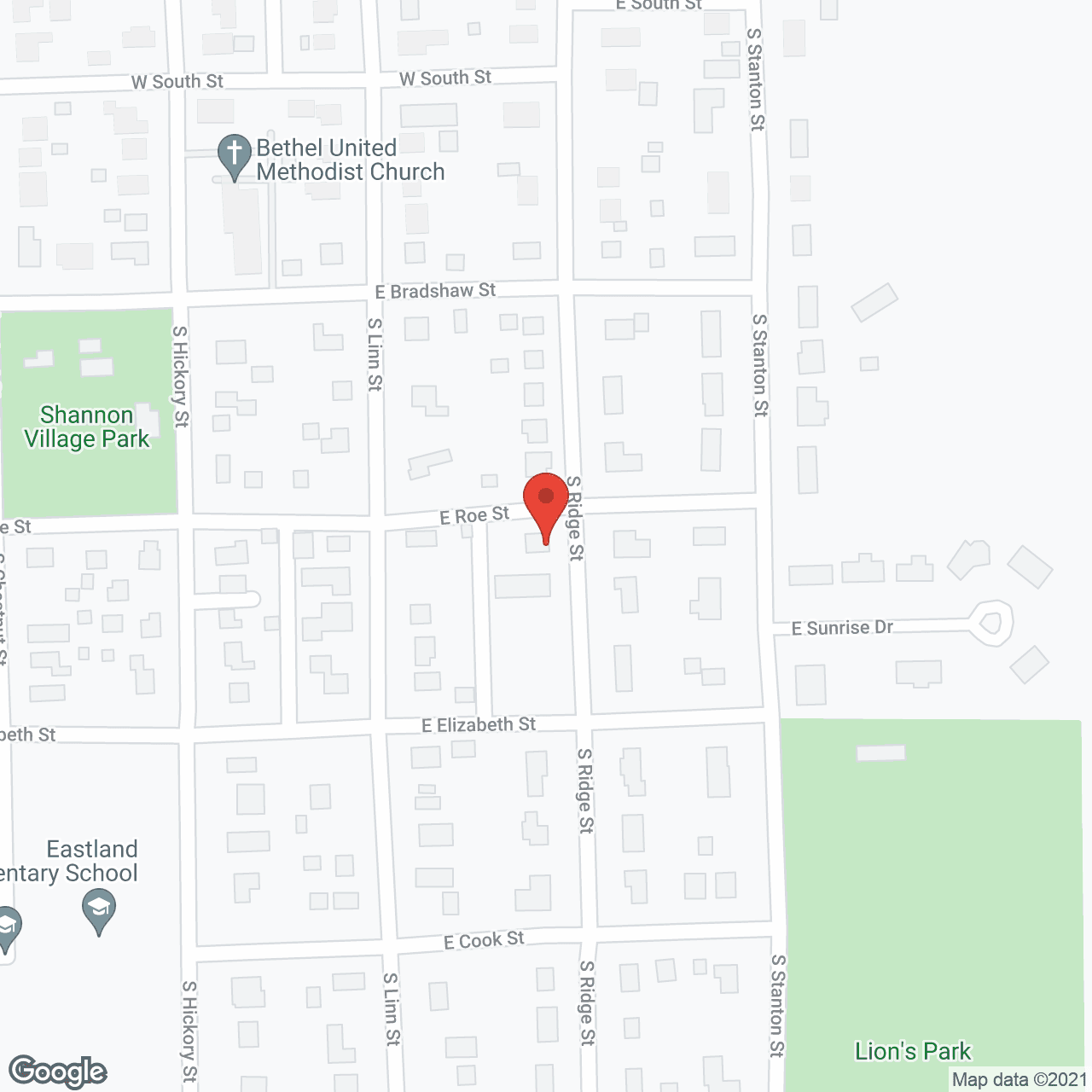 Villas of Shannon in google map