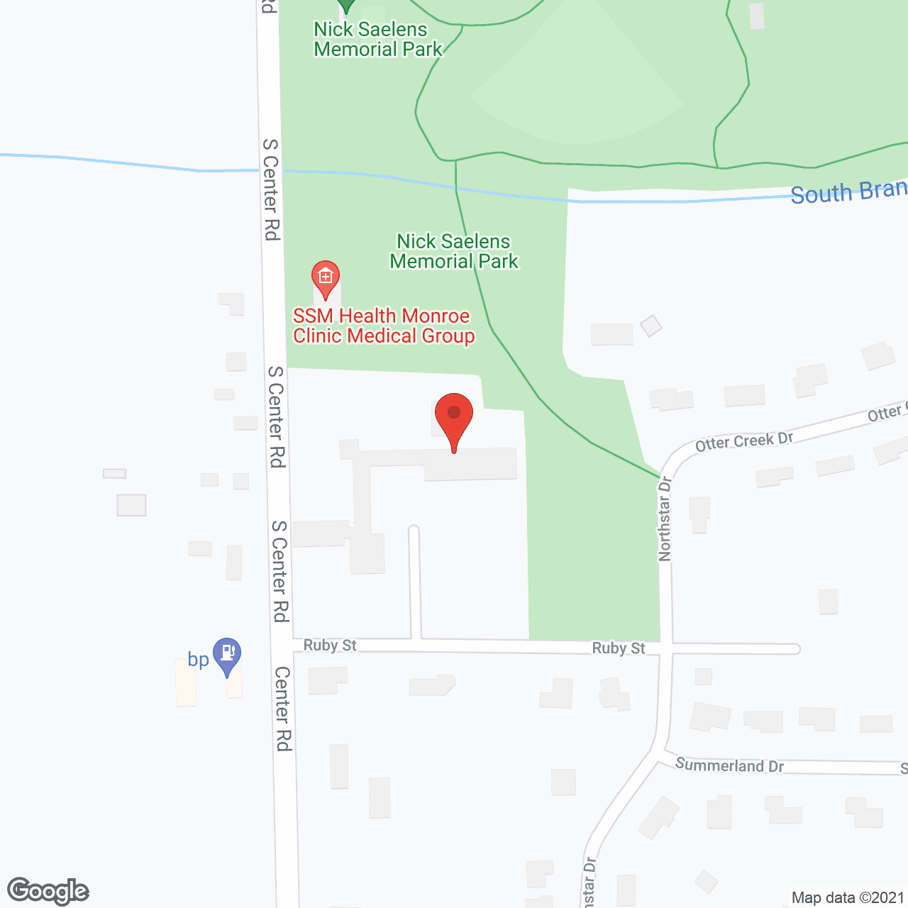 Medina Manor Nursing Ctr in google map