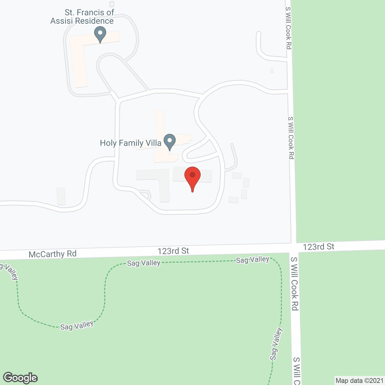 Holy Family Villa in google map