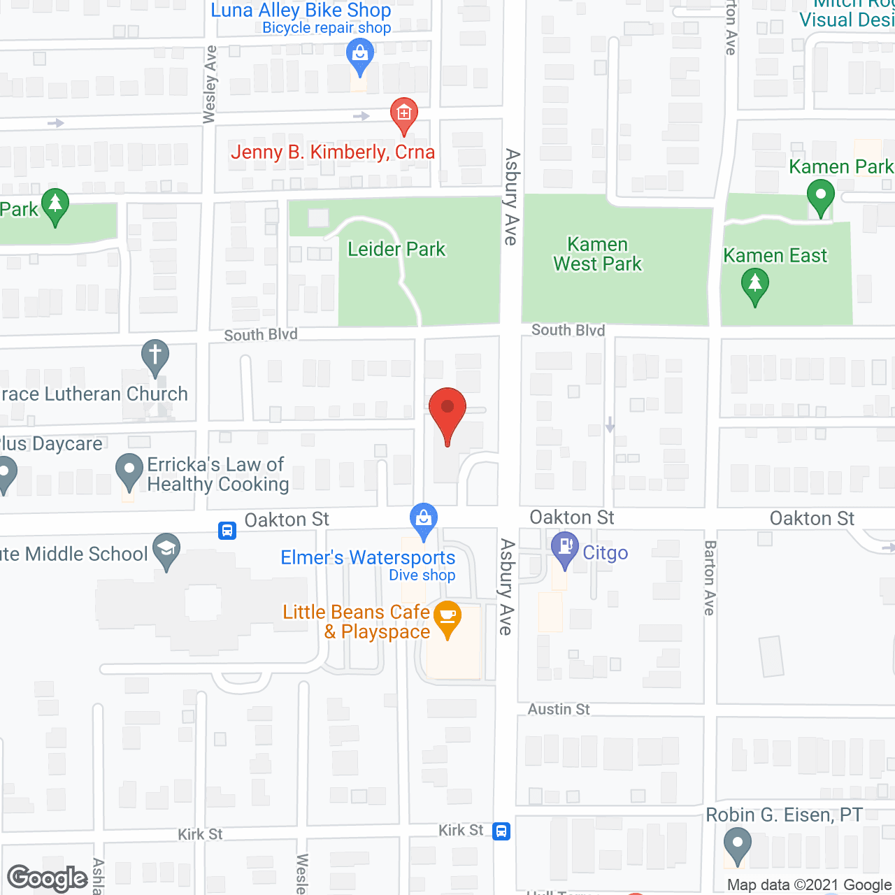 The Grove of Evanston Living and Rehab Center in google map