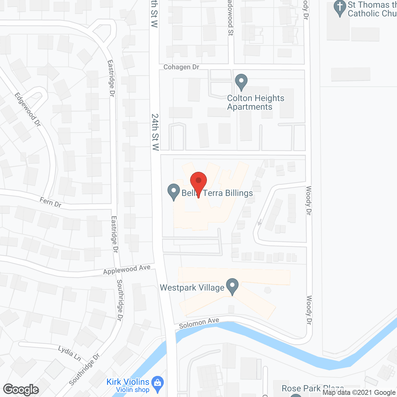 Valley Health Care Center in google map