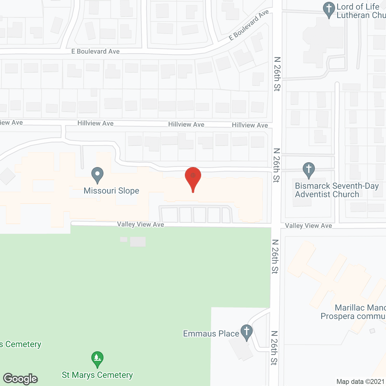 Valley View Heights in google map