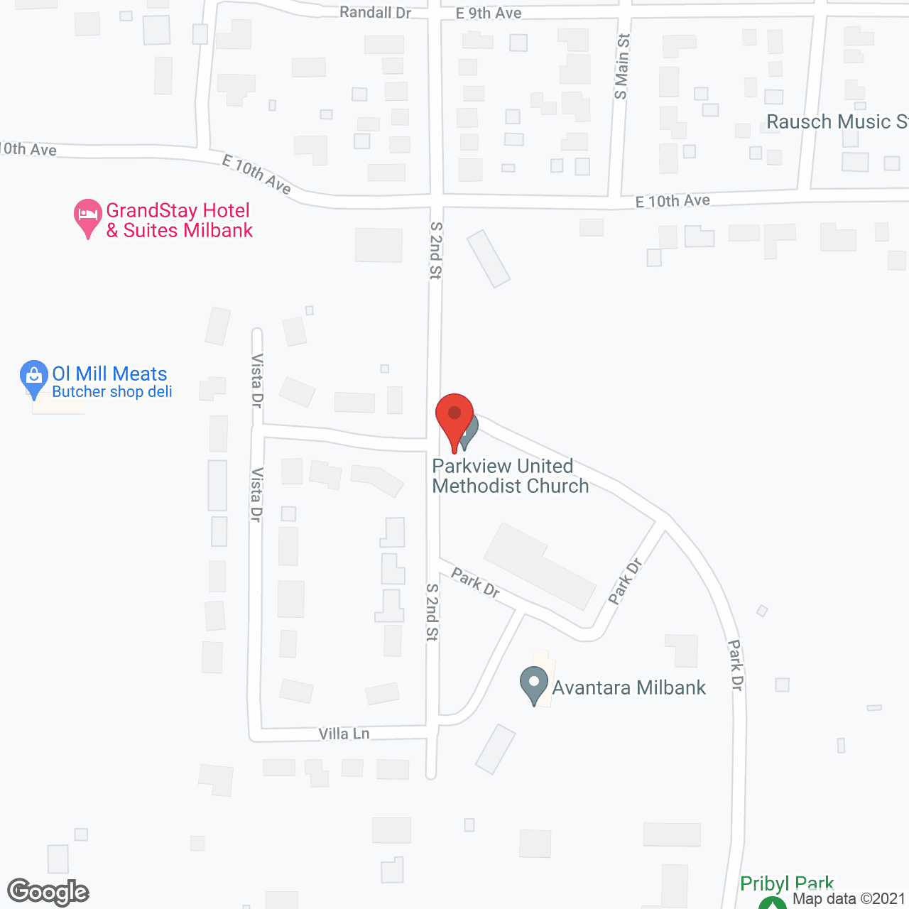 Golden LivingCommunity - Park Place in google map