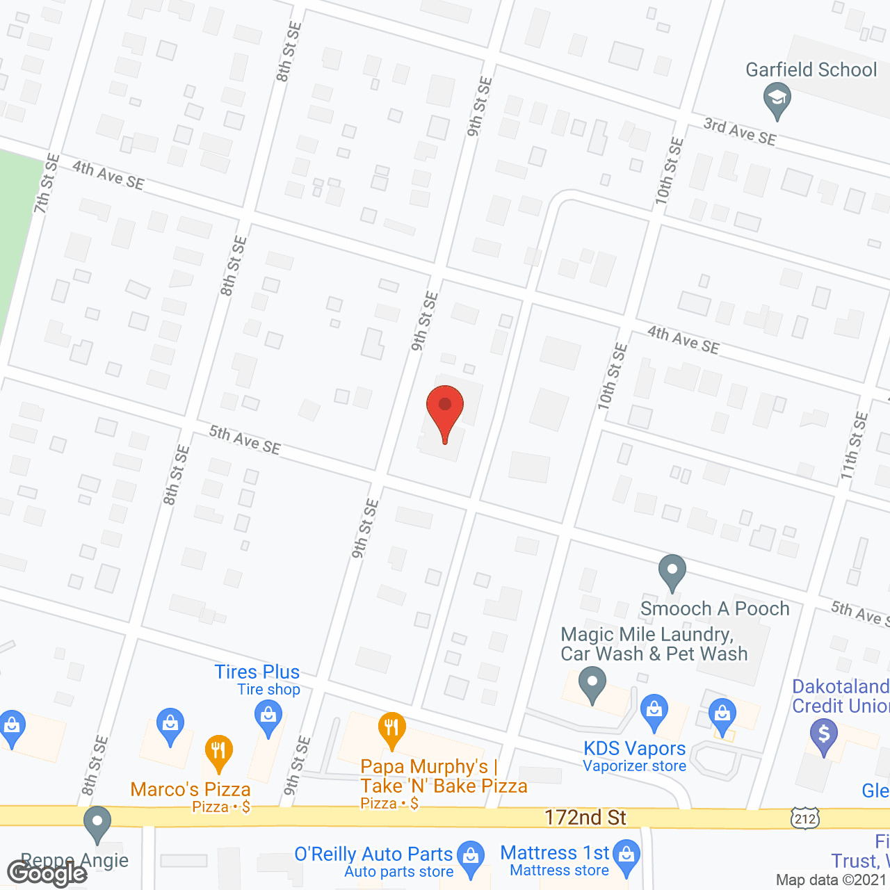 Edgewood Prairie Crossings Watertown in google map
