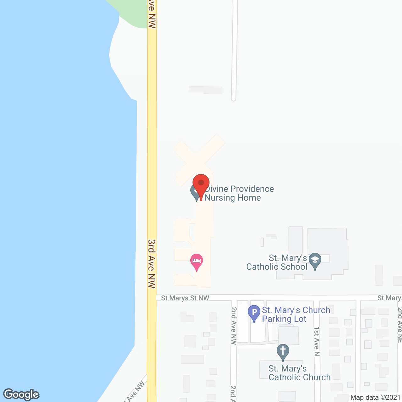 Divine Providence Nursing Home in google map