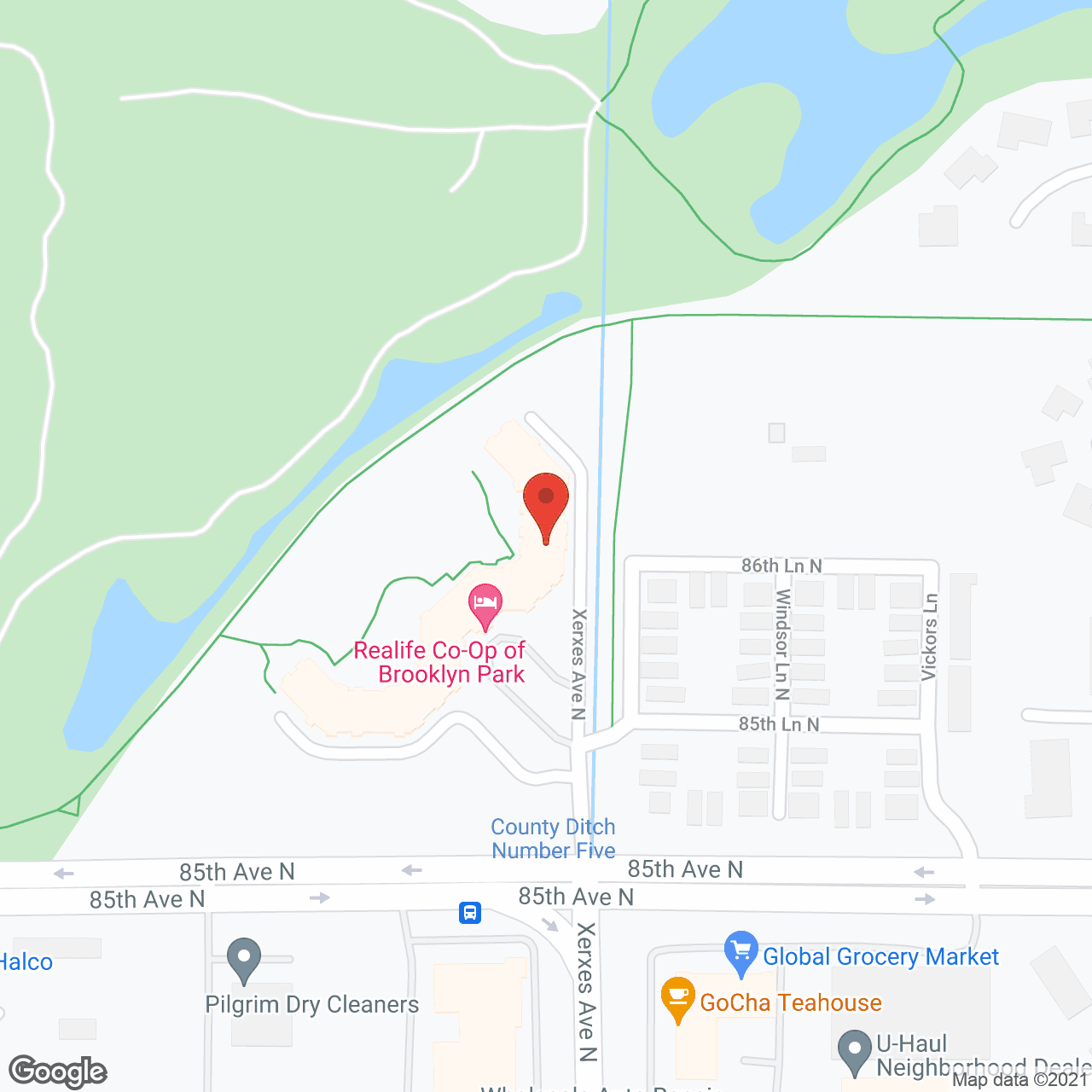 Real Life Cooperative- Resident Owned in google map