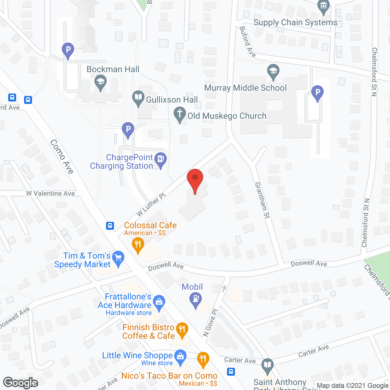 Luther Place Condominium Assn in google map