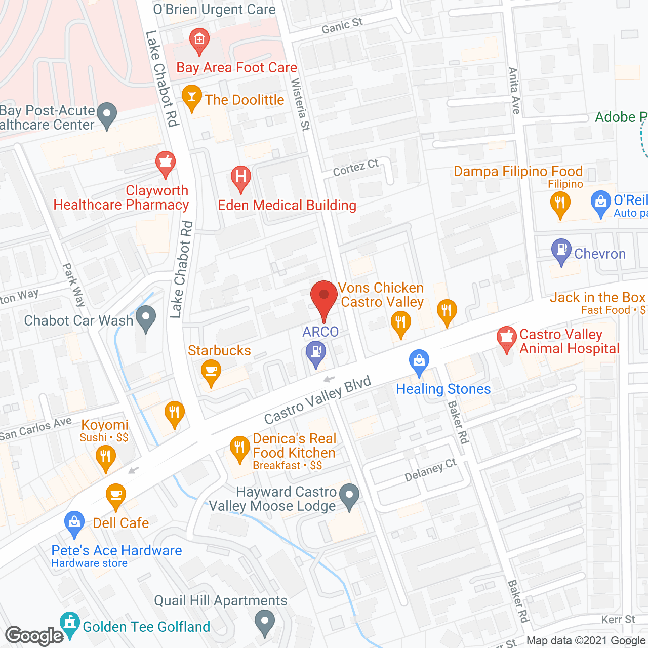 Comforcare in google map