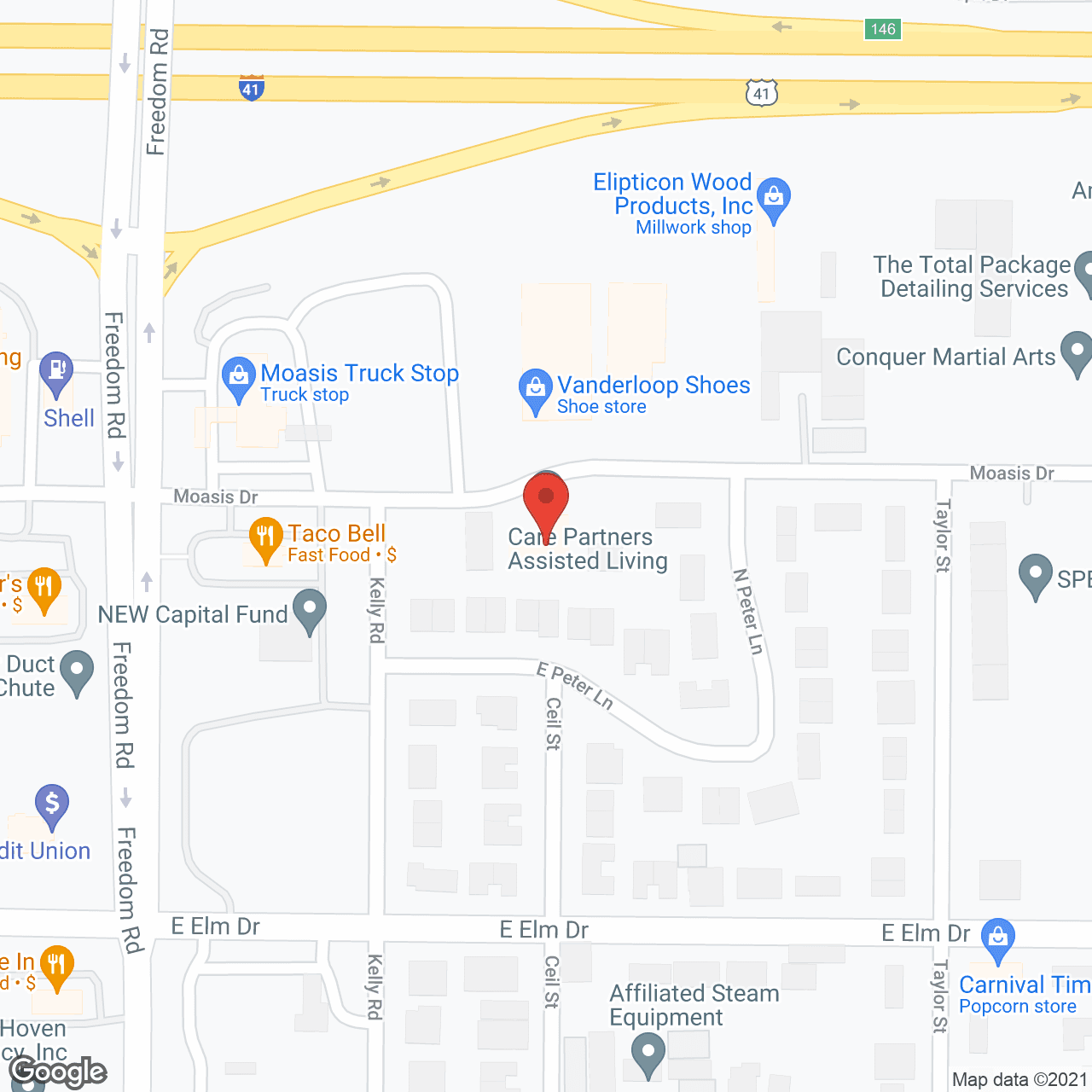 Care Partners Assisted Living and Memory Care-Little Chute in google map