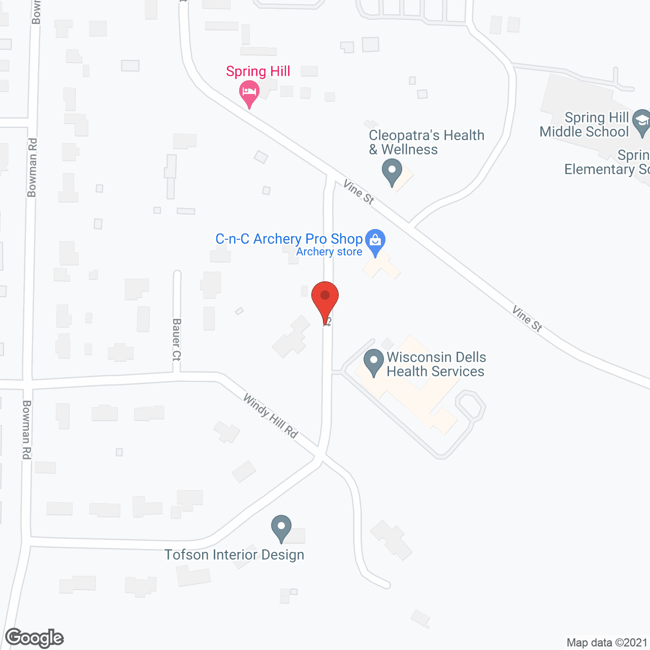 Golden LivingCenter - Wisconsin Dells in google map
