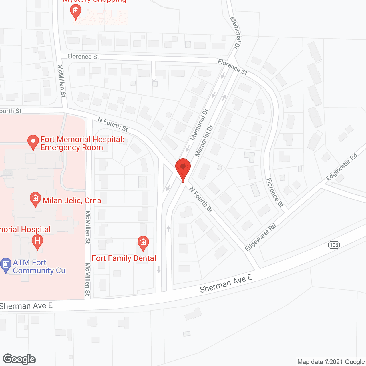 Wellington Meadows in google map