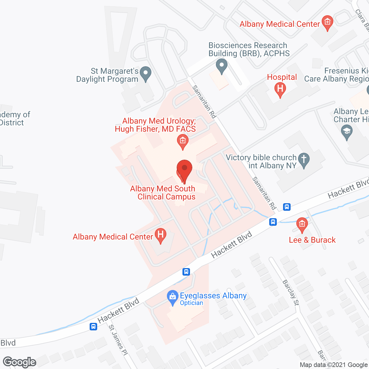 Child's Nursing Home in google map
