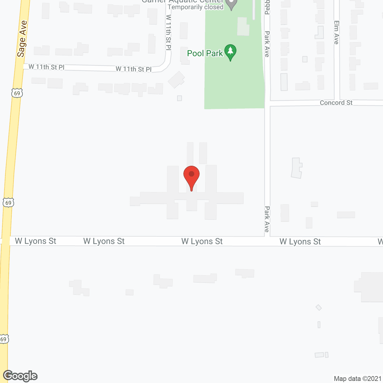 Prairie View Apartments in google map