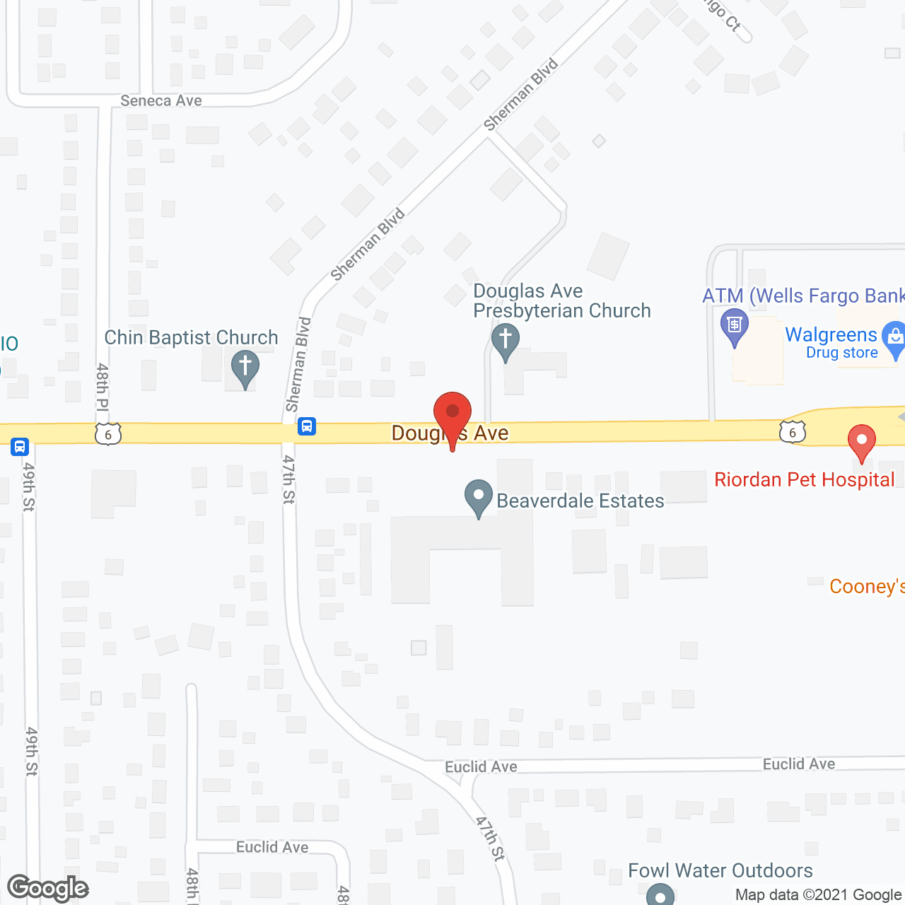 Independence Village of Des Moines in google map