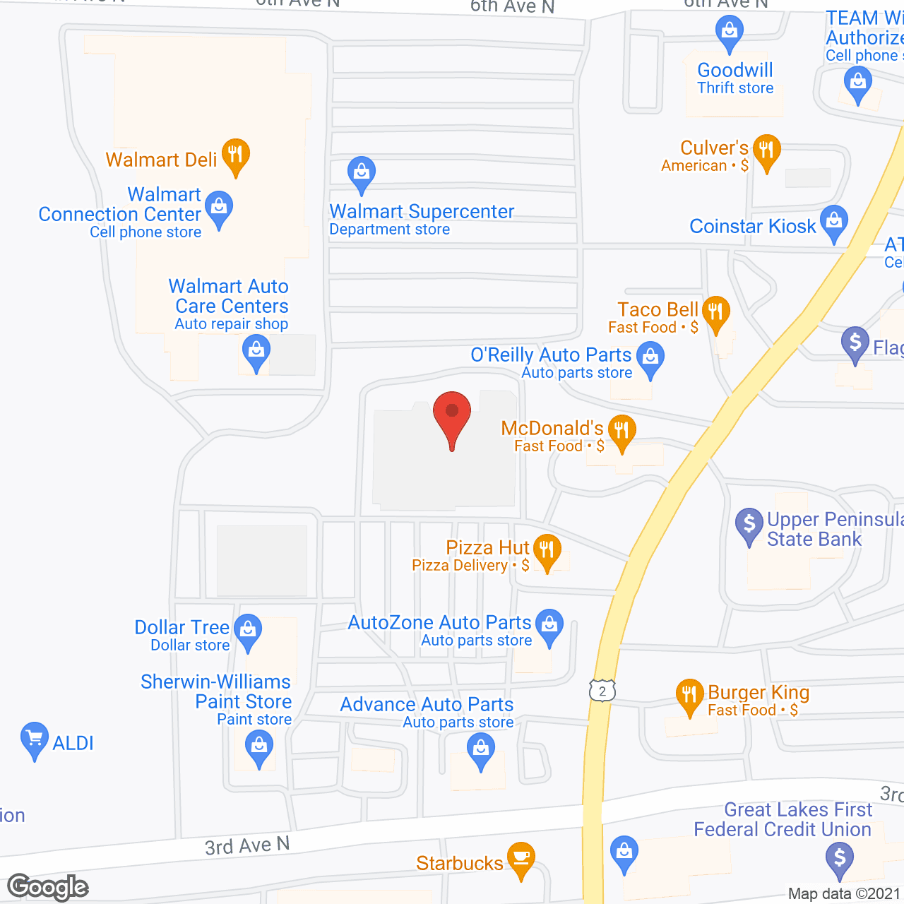 North Woods Assisted Living in google map