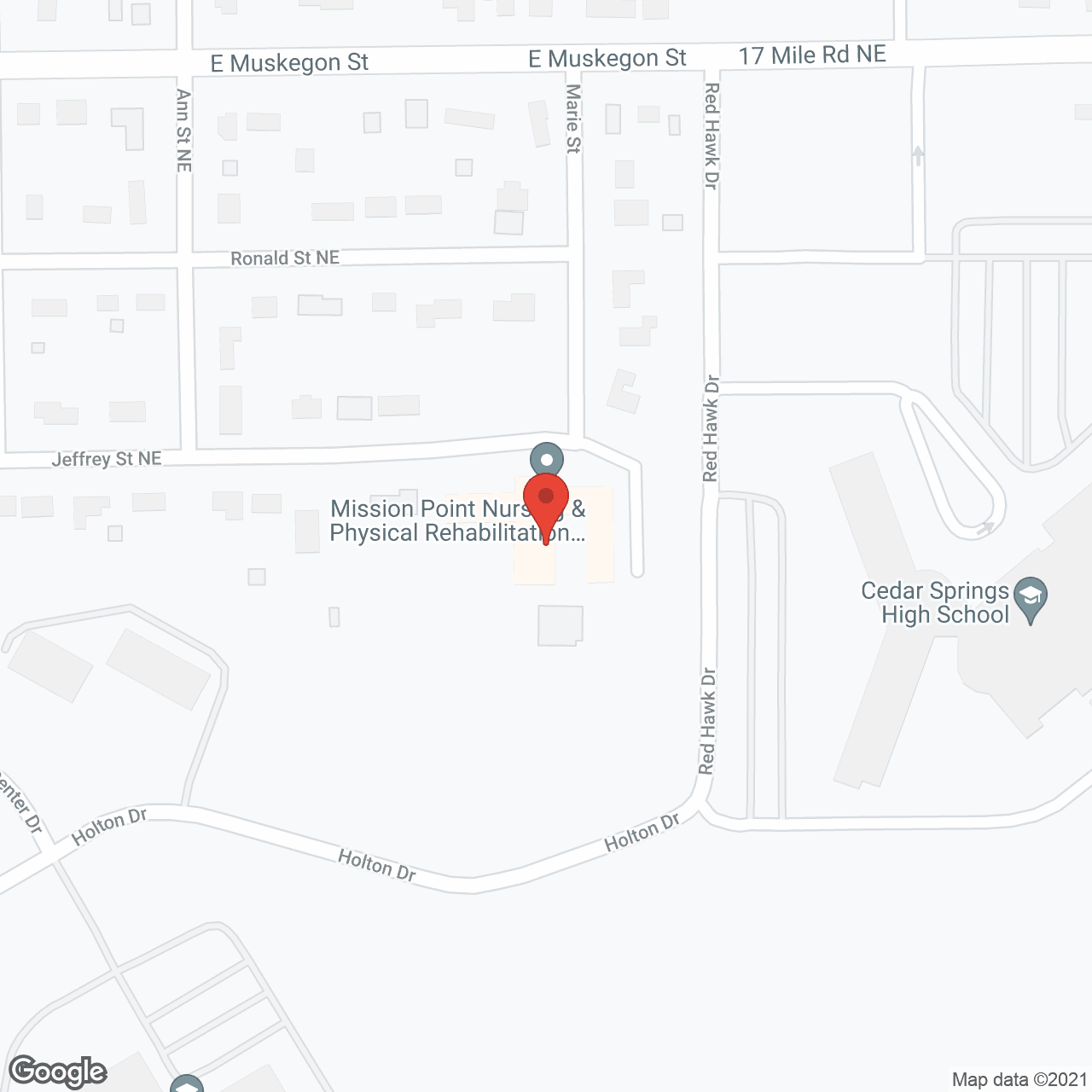 Metron of Cedar Springs in google map