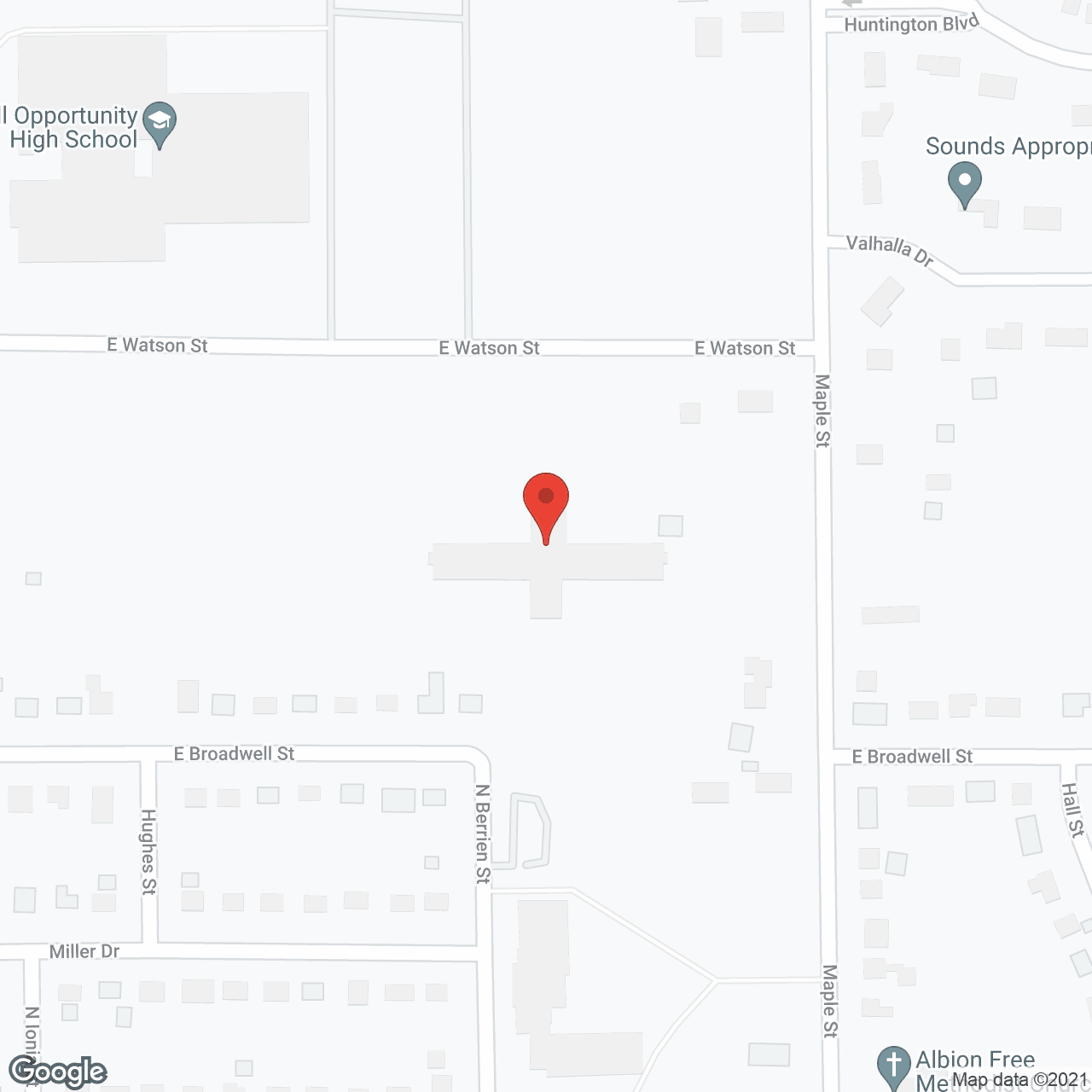 Maple Grove Apartments in google map