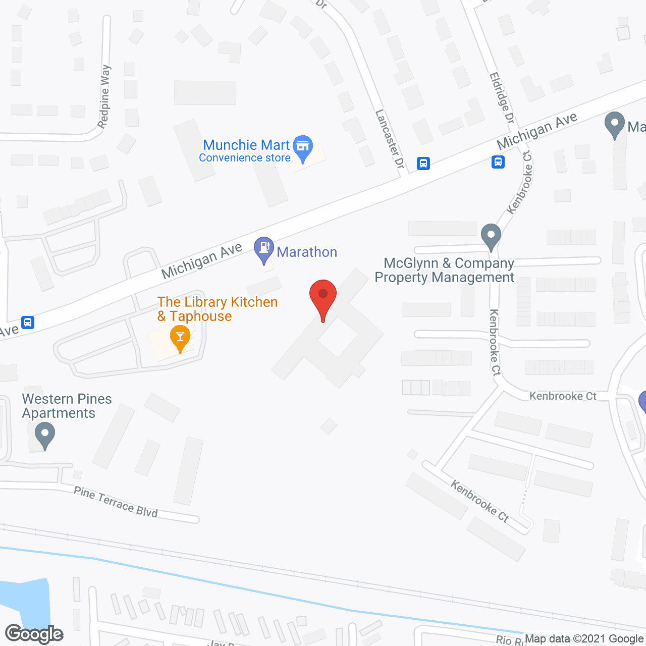Hallmark in google map